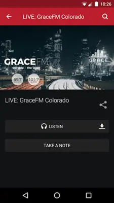 GraceFM Colorado android App screenshot 6