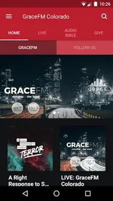 GraceFM Colorado android App screenshot 8